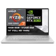 thumbnail image 1 of Laptop Gamer Asus ROG ZEPHYRUS Ryzen 7 GeForce RTX 3060 16GB 512GB SSD, 1 of 5