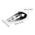 thumbnail image 2 of Aspiradora inalámbrica para coche - aspiración de 9000 Pa, 60 minutos de autonomía, luz LED, uso húmedo/seco, 6 accesorios, portátil para hogar y automóvil, 2 of 9