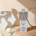 thumbnail image 4 of MTBLYS Botella mezcladora de proteínas | Vaso mezclador de 700 ml (24 oz) | Con bola mezcladora | Portátil y a prueba de fugas | Suplemento pre-entrenamiento | Uso en gimnasio y fitness, 4 of 8