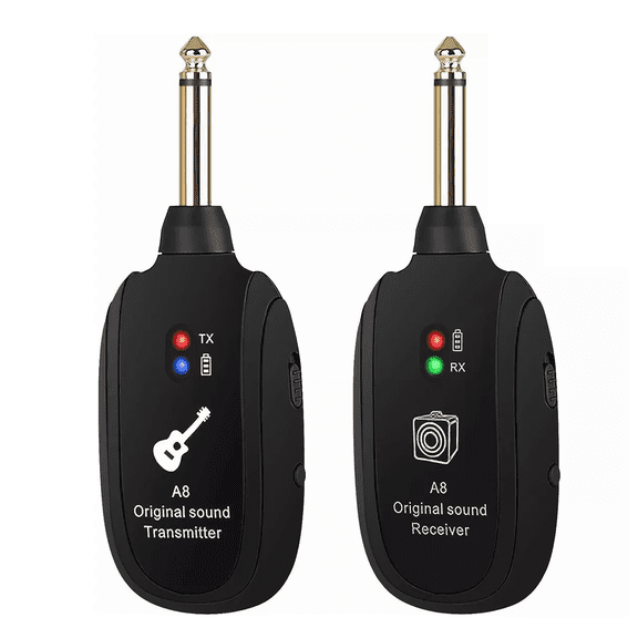 Sistema Transmisor Y Receptor Inalambrico Guitarra
