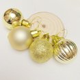 thumbnail image 3 of Xihbxyly Bolas de Navidad para Árbol, Adornos Colgantes Galvanizados, Bolas de Plástico con Purpurina, Juego de 24 Piezas, Diseño Irrompible, Decoración Navideña Multiusos, Hogar, Fiesta, Boda, 3 Cm, 3 of 4