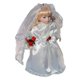 thumbnail image 4 of Muñeca de porcelana para bodas de 15,75 pulgadas, escultura para centro de mesa, regalo de aniversario Blanco, 4 of 9