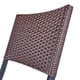 thumbnail image 4 of Set de 4 Sillas Plegables para Jardín y Exteriores de Rattan Durable, 4 of 9