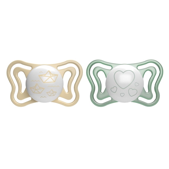 Chicco Chupón Physio Micro Glow 0-2M 2UD
