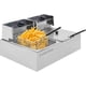 thumbnail image 1 of Freidora Aceite Eléctrica Doble 12 Lt Industrial 2500w Acero Inoxidable, 1 of 5