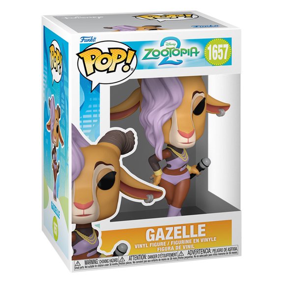 Figura Coleccionable Funko Pop Disney Zootopia 2 Gazelle
