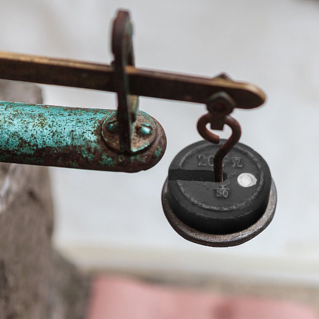 WEAVILUX Peso Reutilizable Negro Para Balanza Médica Con Alta Resistencia Y Buena Dureza
