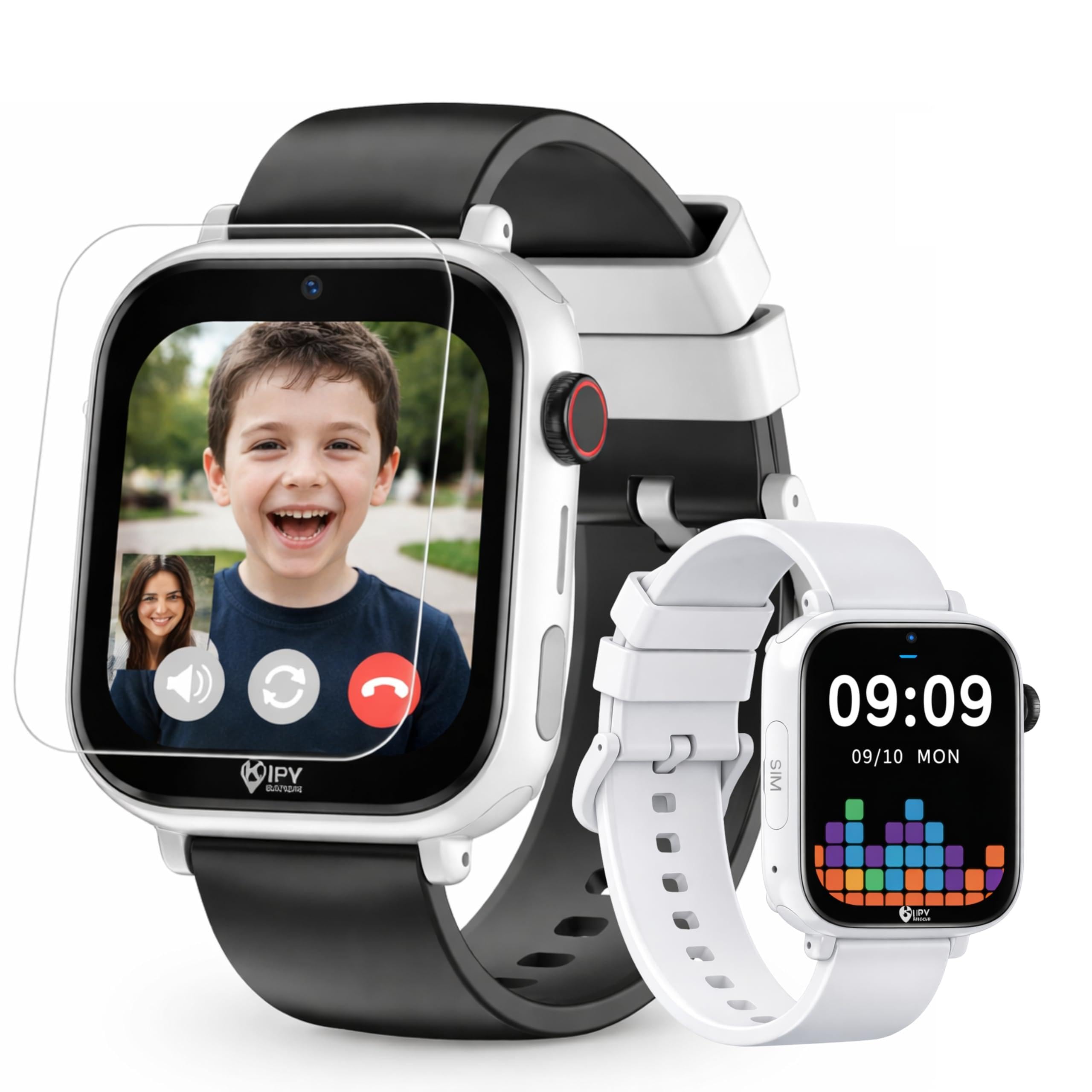Reloj Inteligente KIPY WATCH para Niños con GPS, Rastreador y Videollamadas