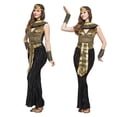 thumbnail image 1 of Disfraz de Cleopatra Reina Egipcia para Mujer, Halloween, Fiestas y Juego de Rol, 1 of 5