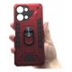 thumbnail image 2 of Funda + Mica Hidrogel Icon Case Blade Robot para Vivo Y11D, Carcasa, Protector, Uso Rudo, Protector de Pantalla, Antigolpes, Esquinas Reforzadas, Protección de Cámara - Rojo, 2 of 9