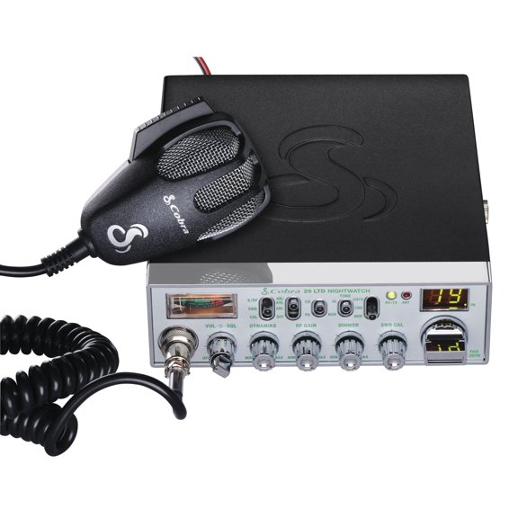 CB Radio Cobra 29 NW AM/FM clásico profesional negro