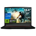 thumbnail image 1 of Laptop Msi GF63 15.6" FHD Intel Core i7-12650H  Nvidia RTX 4060 16GB RAM 512GB SSD; Negra, 1 of 4