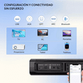 thumbnail image 5 of Barras De Sonido Bluetooth Home Theater Bocinas Para Tv 2.0 negro, 5 of 5