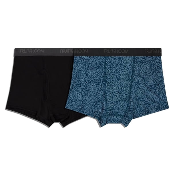 Bóxer Fruit Of The Loom para Hombre, Microstretch Collection Multicolor, 2 Piezas, Tallas CH