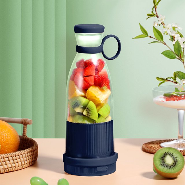 Vaso batidor portátil | Mini batidora recargable para batidos de frutas | Botella mezcladora inalámbrica USB-C para bebidas proteicas y papillas