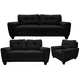 thumbnail image 1 of Sala Modular 3-2-1 El Bazar Store Sidney Negro, Sofa, Love seat y sillon, 1 of 8
