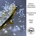 thumbnail image 3 of Cascadas de luces LED Dosyu Blanco Frío 9mts 500 luces navideñas DY-ICE500L-CSC, 3 of 9