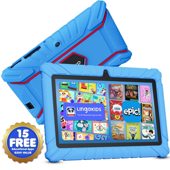 Contixo V8-2 Tablet infantil 7 pulgadas 16 GB ROM color azul Contixo Contixo Kids Tablets