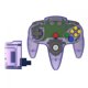 thumbnail image 1 of Control Inalambrico 2.4ghz Compatible Con N64 Teknogame Morado, 1 of 3