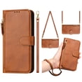 thumbnail image 2 of Funda para Xiaomi POCO F6 PRO Cartera de Mano con Cremallera y Correa Cruzada Desmontable, 2 of 5