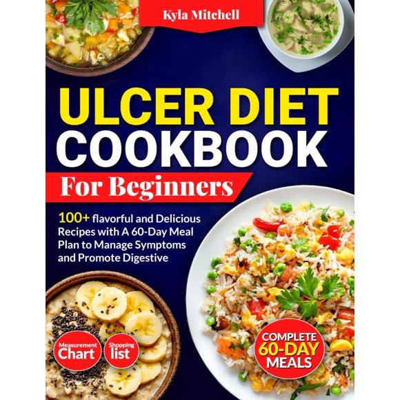 Libro de Cocina Majosta para Dieta de Úlceras con Más de 100 Recetas y Plan de 60 Días