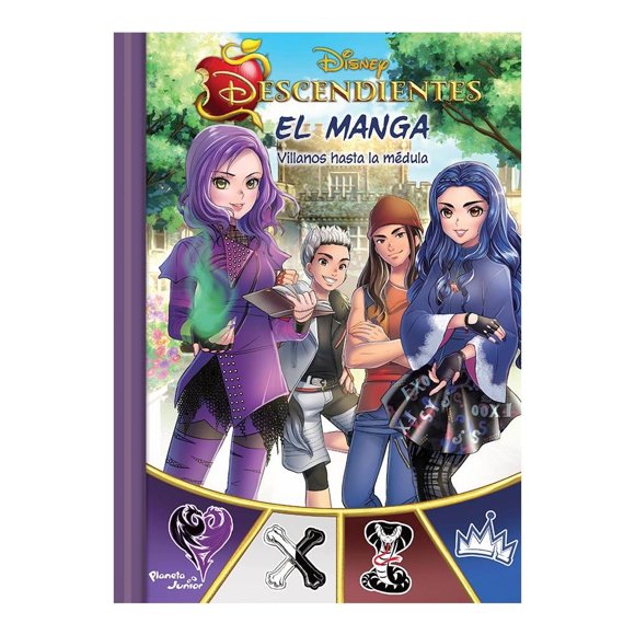 Descendientes El Manga Planeta Disney