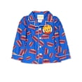 thumbnail image 3 of Pijama de franela estilo abrigo para niños pequeños Daniel Tiger 2T azul, 3 of 7