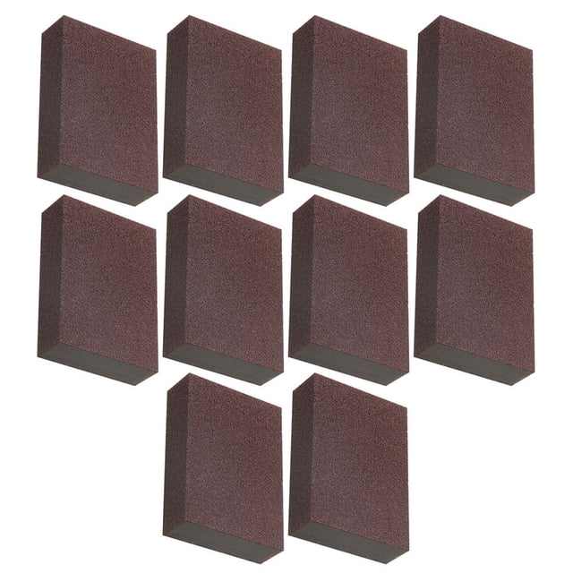ELAYARD 20Ud Esponjas Emery Nano Carborundum Marrón Para Limpieza Eficiente En Hogar