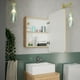 thumbnail image 5 of Mueble para Baño con Espejo 49x50cm Botiquín MDP, 5 of 7