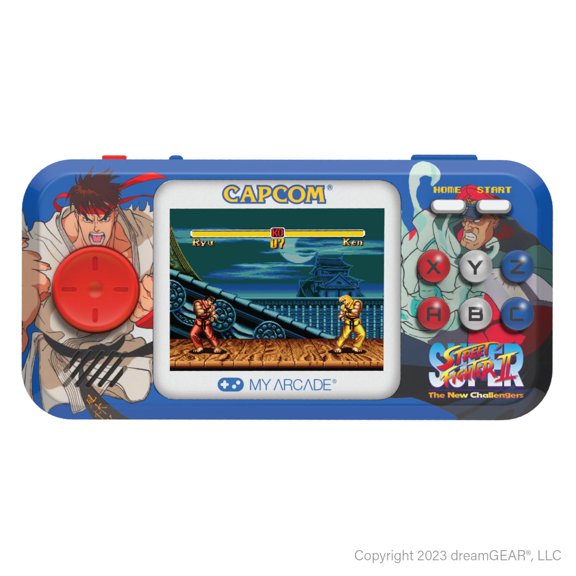 Maquinita Arcade Portátil Street Fighter Pocket Player