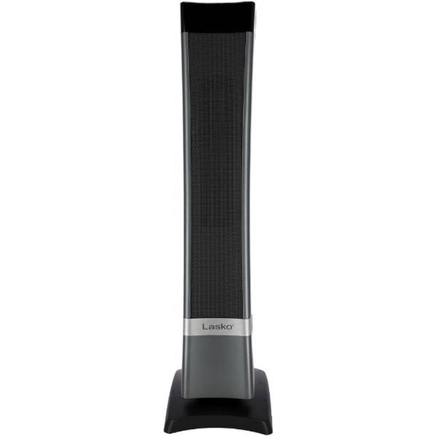 calefactor eléctrico cerámico portátil 19 m2 negro de torre