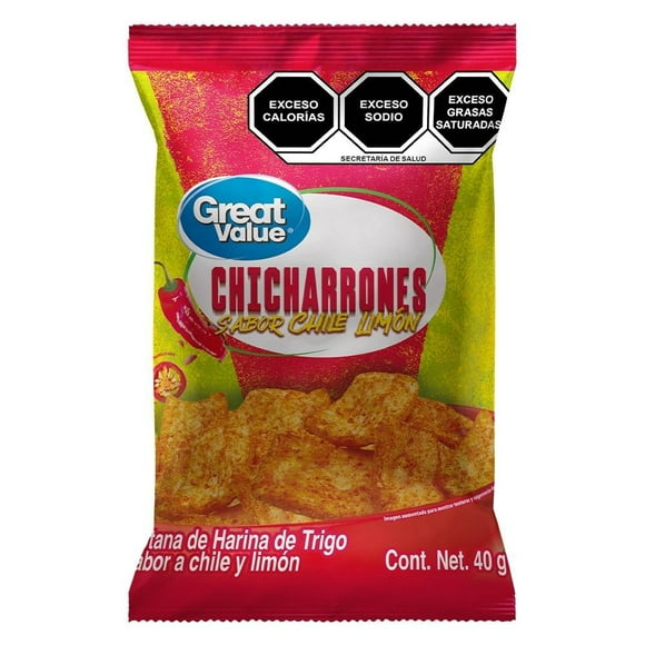 Botana de trigo Great Value chile limón 40 g