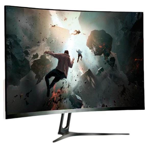 Monitor Gamer Curvo Xzeal XST-570 23.8 pulgadas 5Ms 75Hz Full HD TFT LED HDMI XSPMG05W blanco