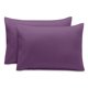 thumbnail image 1 of Juego de Fundas de Almohada Bare Home Cierre Tipo sobre Colección Premium 1800 Ultra Suave Tamaño Queen Color Ciruela 2 Unidades, 1 of 6