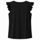 thumbnail image 2 of Blusa Simply Basic para Mujer, Escote Redondo Negro Talla M, 2 of 4