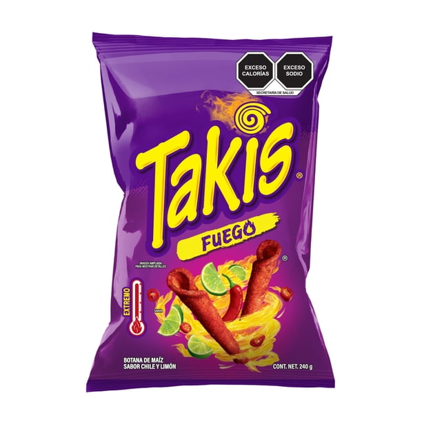 Imagen 5 de Botana Barcel Takis Fuego 240 g