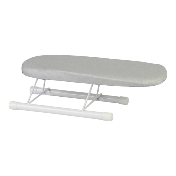 Imagen 5 de Ohmyroo Compact Foldable Mini Ironing Board for Sleeves and Collars, Portable Travel Ironing Pad with Heat-Resistant Cover for Garment Touch-Ups