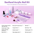 thumbnail image 2 of Kit de uñas acrílicas SAVILAND con taladro Professional de 15 ml, 2 of 8