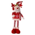 thumbnail image 3 of Muñeco de Navidad estirable CUTICAT Figura de Papá Noel felpa juguetes temáticos navideños, 3 of 8