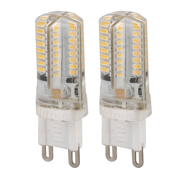 uds G9 bombillas LED profesionales 64LEDs bombillas de cerámica de alto brillo para iluminación de araña 3W AC110V