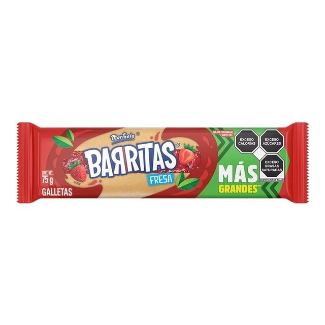 Galletas Bimbo Marinela Barritas Fresa 75g