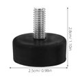 thumbnail image 2 of FOMIYES 4Ud Patas Para Muebles Ajustables Con Material De Goma Y Fijación Segura Por Tornillo, 2 of 6