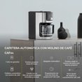 thumbnail image 3 of Cafetera Automática Con Molino Integrado De Café AVERA CAF01/Acero Inoxidable/Negro, 3 of 6