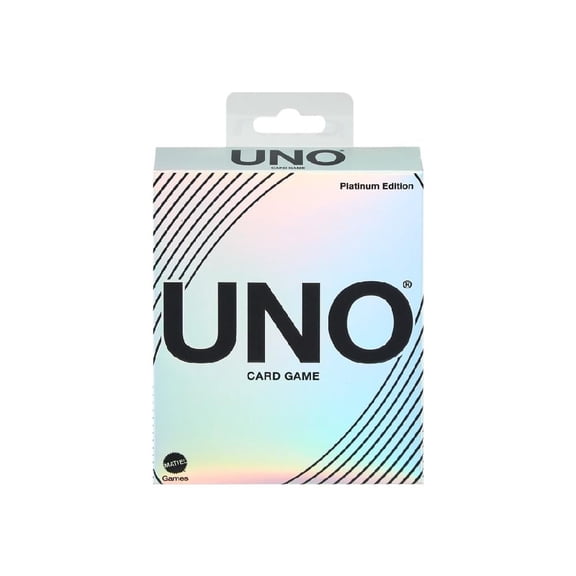 Juego de Cartas Uno Edición Platinum