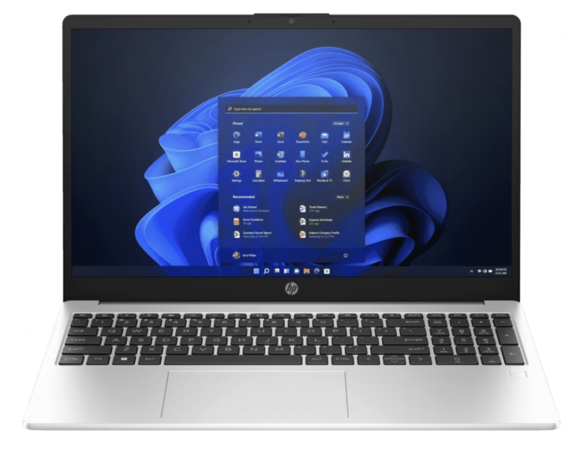 Laptop HP 255 G10 AMD Ryzen 5 7530U 16GB RAM 1TB SSD Windows 11 Home 15.6 Full HD Teclado Retroiluminado Español color Plateado