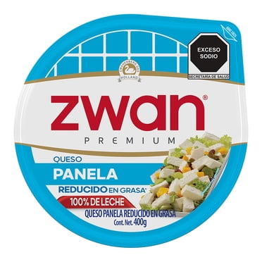 Queso Panela Zwan premium reducido en grasa 400 g