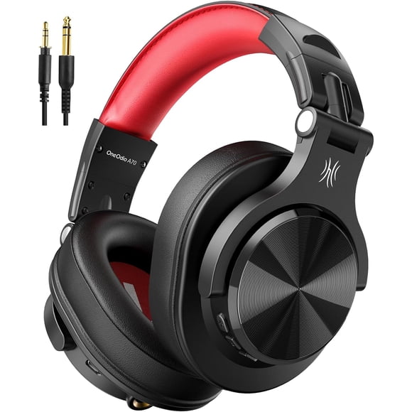 Audifónos Inalámbricos Bluetooth Supraaurales OneOdio A70 de 3,5 mm/6,35 mm para DJ