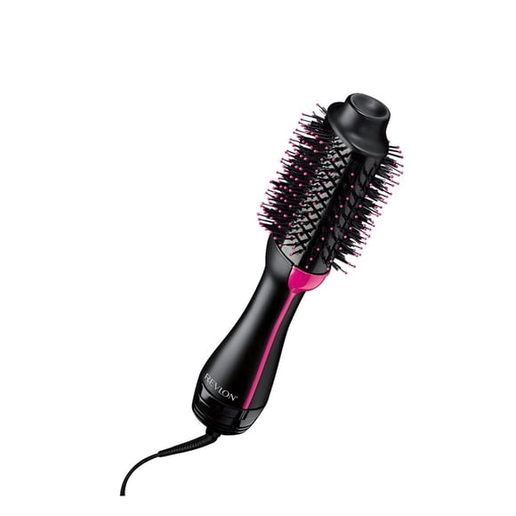 Secador y Voluminizador Revlon One step Iónica Cerámica Negro con Rosa 2 en 1