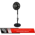 thumbnail image 2 of Ventilador de Pedestal 16" Digital IUSA con Control Remoto 3 Velocidades Negro, 2 of 8