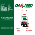 thumbnail image 2 of Fumigadora de motor OAKLAND FM-36CC 25L 1 1/3HP, 2 of 2